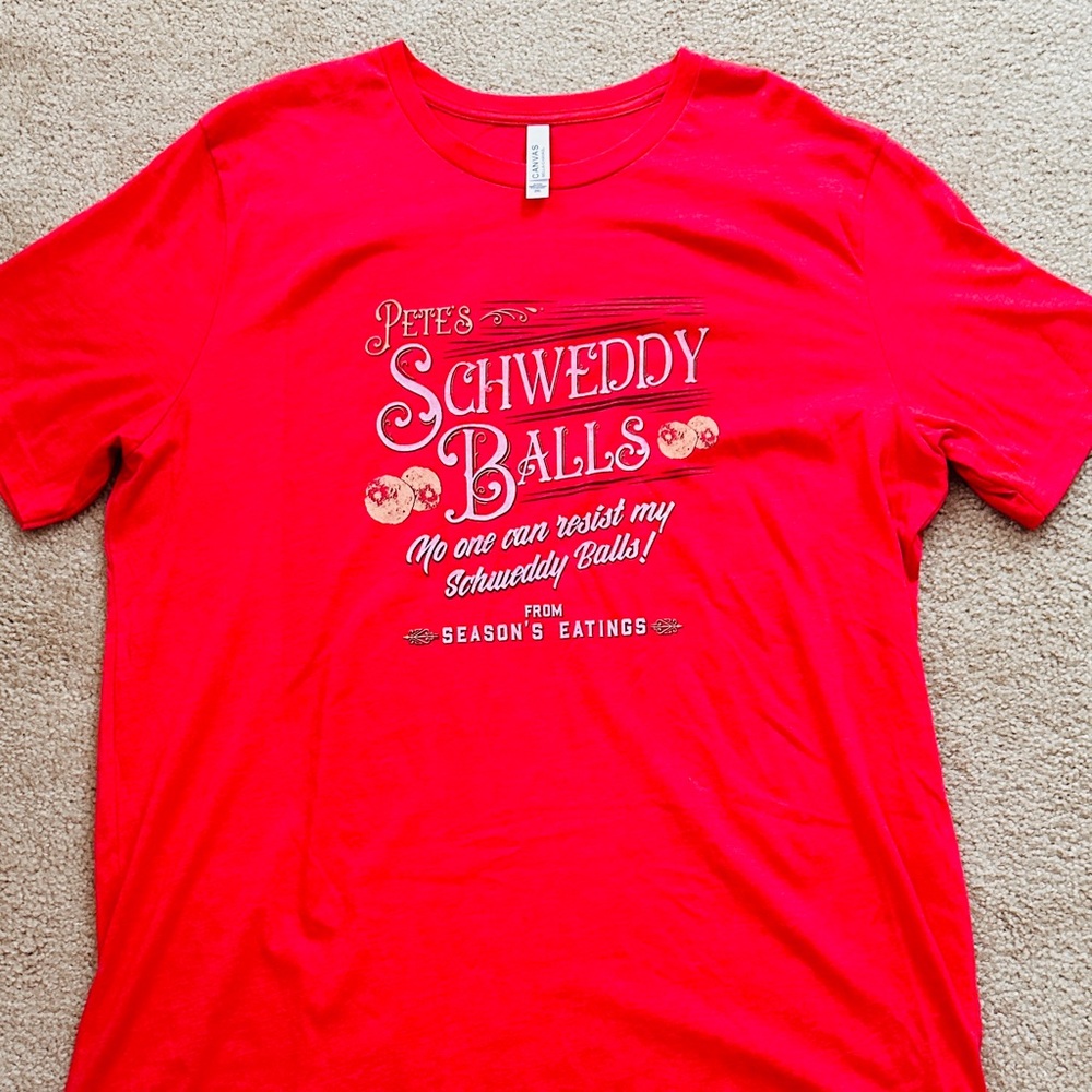 👕Three for $18 T-Shirt Sale Bella Canvas Vibrant Red Graphic Tee